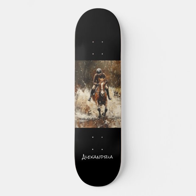 Personalisiertes, einzigartiges Skateboard für Pfe (Vorderseite)