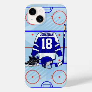 Personalisiertes Eishockey-Design Case-Mate iPhone 14 Hülle