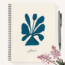 Personalisiertes elegantes Bloom-Notebook