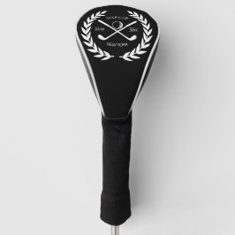 Personalisiertes Elegantes Golf Club Logo Headcover