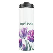 Personalisiertes elegantes lila Monogramm