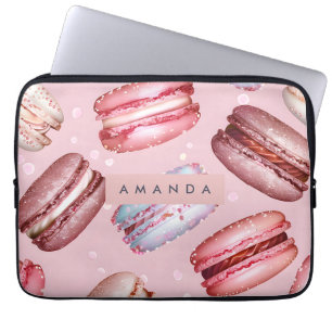 Personalisiertes Elegantes Pastell-Macaron Laptopschutzhülle