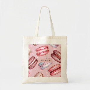Personalisiertes Elegantes Pastell-Macaron Tragetasche