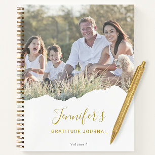 Personalisiertes elegantes Tagebuch mit zerrissene