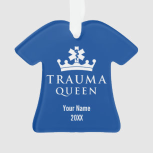 Personalisiertes EMS EMT Paramedium Trauma Queen Ornament
