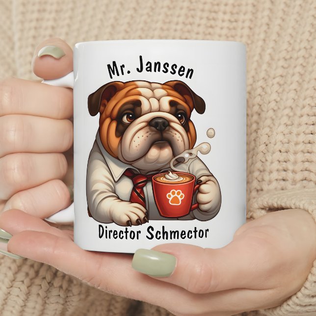 Personalisiertes englisches Bulldog Coffee Tasse F (Von Creator hochgeladen)