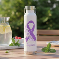 Personalisiertes Epilepsie-Bewusstsein Lila Band