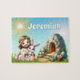 Personalisiertes Er ist auferstanden Ostern Puzzle