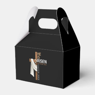 Personalisiertes Er ist auferstanden Vintage-Oster Geschenkschachtel