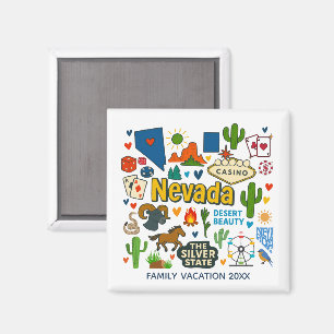 Personalisiertes Erinnerungsstück für den Familien Magnet