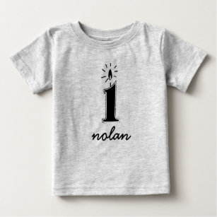 Personalisiertes erstes Geburtstags-Shirt Baby T-shirt
