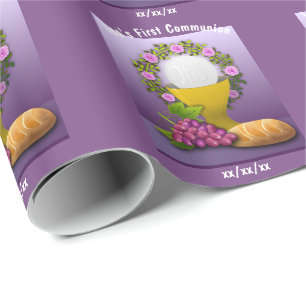 Personalisiertes erstes kommunistisches Geschenk Geschenkpapier