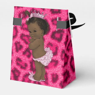 Personalisiertes Ethnic Princess Baby Leopard Must Geschenkschachtel