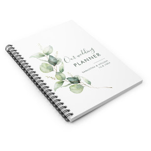 Personalisiertes Eukalyptus-Hochzeitsjubiläum für  Planer