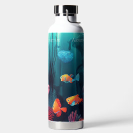 Personalisiertes Exotic Fish Tank Aquarium Wasserf Trinkflasche