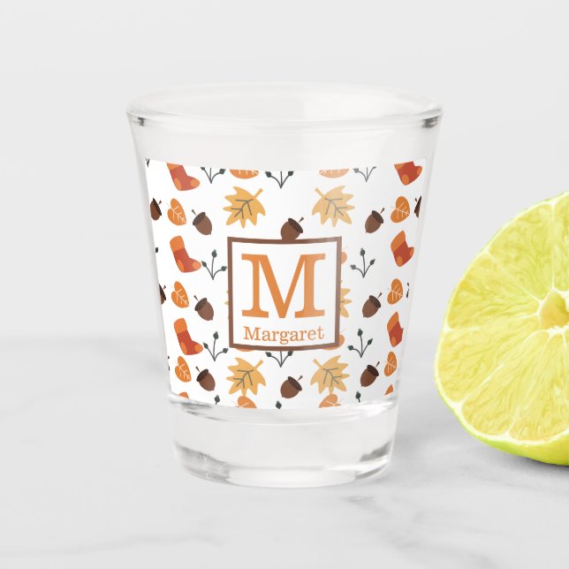 Personalisiertes Fall-Shot-Glas Schnapsglas (Vorderseite)