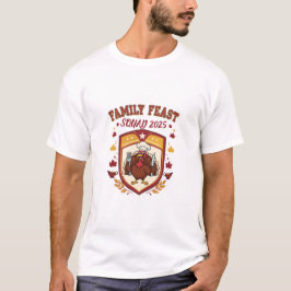 Personalisiertes Familienfest Squad 2025 Erntedank T-Shirt