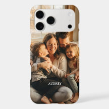 Personalisiertes Familienfoto mit individuellem Na