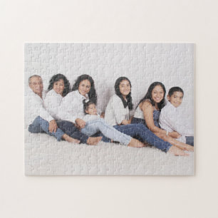 Personalisiertes Familienfoto Puzzle