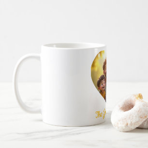 Personalisiertes Familienherz Foto Tasse - Individ