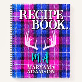 Personalisiertes Familienrezeptbuch. | rustikal Ka Notizbuch