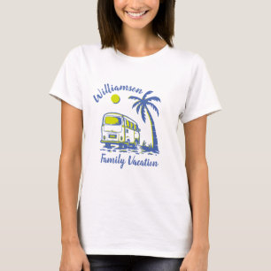 Personalisiertes Familienurlaub T-Shirt