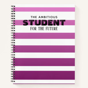 Personalisiertes farbenfrohes Notizbuch