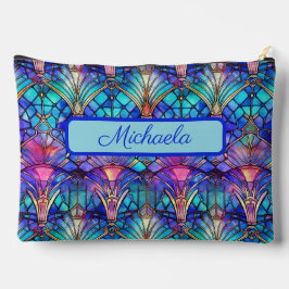 Personalisiertes, farbiges, gefestigtes Glas Zubehörtasche