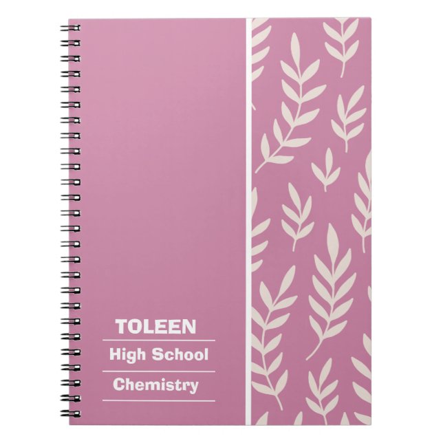 Personalisiertes Farbmuster Notizblock (Vorderseite)