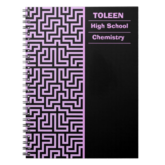 Personalisiertes Farbmuster Notizblock (Vorderseite)