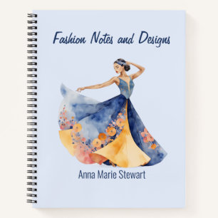 Personalisiertes Fashion Sketch Buch