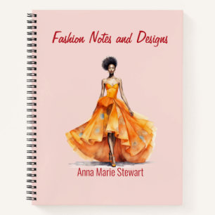 Personalisiertes Fashion Sketch Buch