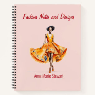 Personalisiertes Fashion Sketch Buch