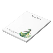 Personalisiertes Fashion Themed Notepad