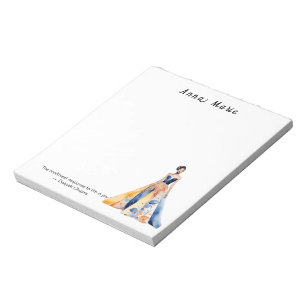 Personalisiertes Fashion Themed Notepad Notizblock