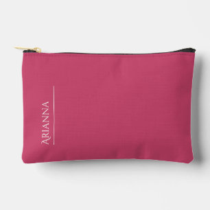 Personalisiertes fett rosa zubehörtasche