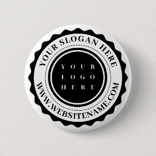 Personalisiertes Firmenlogo Button