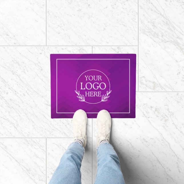 Personalisiertes Firmenlogo Fußmatte (Indoor)