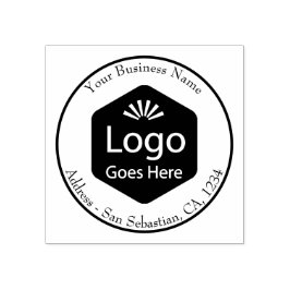 Personalisiertes Firmenlogo Gummistempel
