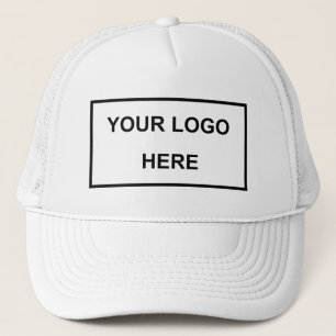 Personalisiertes Firmenlogo Markenweiß Truckerkappe