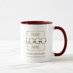 Personalisiertes Firmenlogo Maßgeschneiderte Unter Tasse