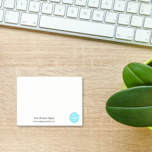 Personalisiertes Firmenlogo Post-it Klebezettel