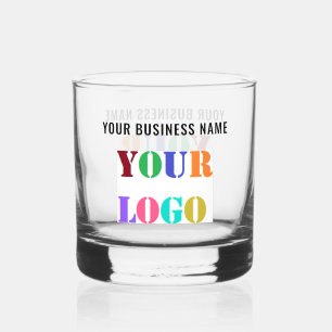 Personalisiertes Firmenlogo und benutzerdefinierte Whiskyglas