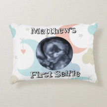 Personalisiertes First Selfie Ultrasound Foto & Na