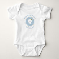 Personalisiertes First Tooth Baby Meilensteine Out