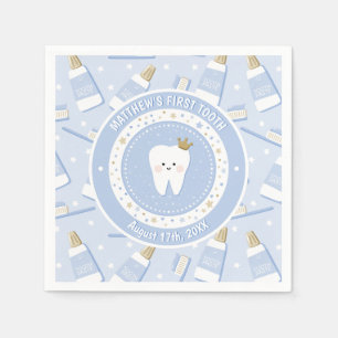 Personalisiertes First Tooth Paper Napkin Serviette