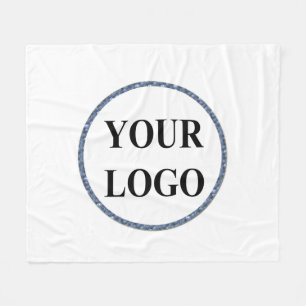 Personalisiertes Fleece Blanket Throw-Logo