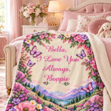 Personalisiertes florales Schmetterlings-Andenken