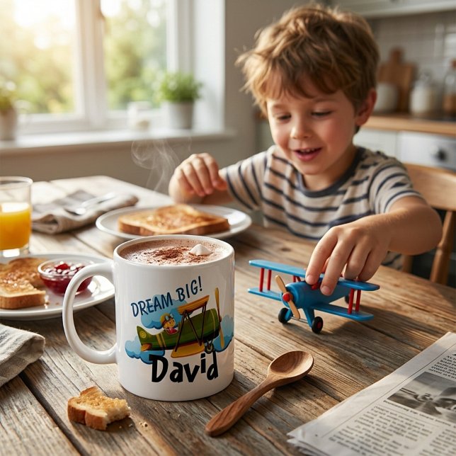Personalisiertes Flugzeug Kaffeetasse (Von Creator hochgeladen)