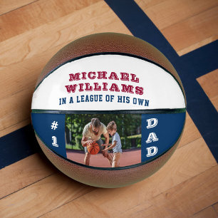 Personalisiertes Foto #1 Papa In einer eigenen Lig Basketball